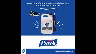 Introducing the brandnew Purell Surface Sanitizer amp Disinfectant Battery Powered Sprayer [upl. by Cunningham]