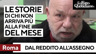 Dal Reddito allassegno di inclusione le storie di chi ora non arriva alla fine del mese [upl. by Ynehteb]