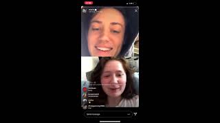 ethan cutkosky instagram live stream with emma kenney and fans from march 22nd 2020 [upl. by Enamart483]