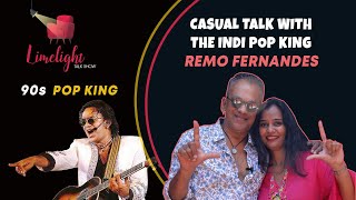 Casual talk with the Indi Pop King Remo Fernandes I Limelight Talkshow [upl. by Cahilly]