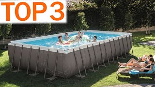 TOP 3  Meilleure Piscine Hors Sol pas chère de 2024 [upl. by Eniamreg]