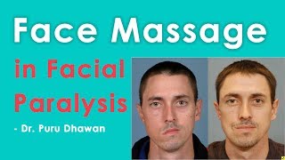 Face Massage in Facial Paralysis [upl. by Yrokcaz]