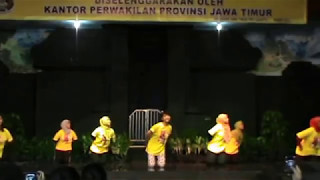 Tari Kreasi Kecebong  Jawa Timur Latihan [upl. by Hussey]