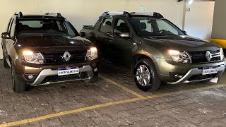 COMPARAÇÃO DUSTER 20 4WD 2016 x OROCH 16 4x2 DYNAMIC 2020 RENAULT [upl. by Aniloj]