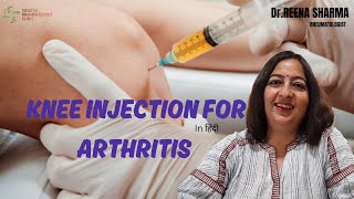 Knee injection for OsteoArthritis  Types amp effectiveness [upl. by Yanttirb]