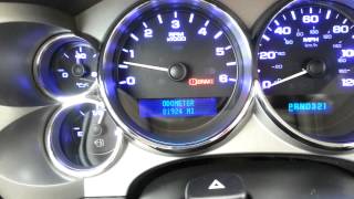 07 GMC SIERRA MULTICOLOR CLUSTER GAUGE CONVERSION [upl. by Ellis]