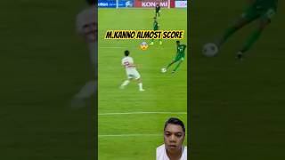 Mohamed Kanno Almost Scored Saudi Arabia vs Indonesia 02 saudiarabia indonesia worldcup [upl. by Ivens]