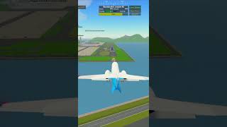 Private jet landing PTFS Roblox [upl. by Peih420]