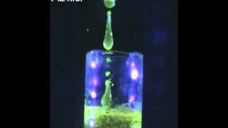 Strobelight and waterdrops  science experiment [upl. by Marjory264]