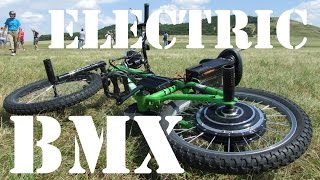 Electric BMX bike 800W 36V [upl. by Aeriell551]