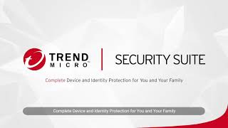 Trend Micro Security Suite [upl. by Maximo]