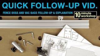 Fence and vac bag follow on Video 218 [upl. by Covell]