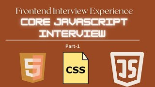 Freshers Frontend Interview Mock  HTML CSS and JavaScript  Interview Experience [upl. by Aynwat273]