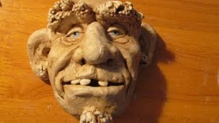 Sculpt a Face with Jonnis HomeMade Air Dry Clay [upl. by Criswell777]