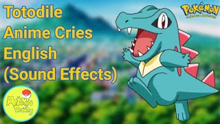 Totodile Anime Cry English [upl. by Pomeroy]