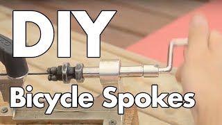 How to Make Your Own Bicycle Spokes Cyclo or Hozan Tool [upl. by Aiel]