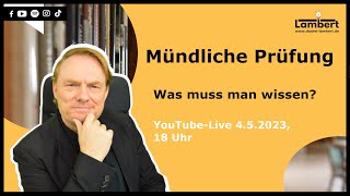 Lernen für die mündliche Prüfung [upl. by Jerry]