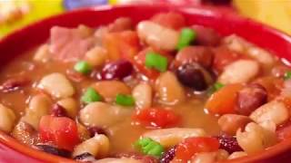 CROCK POT 15 BEAN SOUP [upl. by Tomasz117]