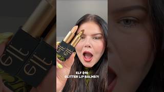 10 ELF Glitter Lip Balms 👀🔥 affordablemakeup elf elfcosmetics [upl. by Anemolihp]