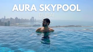 World’s Highest 360º Infinity Pool  Aura Sky Pool Dubai [upl. by Celisse242]