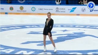 Anastasiia GUBANOVA デニステンメモリアルチャレンジ2024 SP アナスタシア・グバノワ [upl. by Armand266]