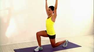 The Lunge Pulse  PoundMelting Pilates WOrkout [upl. by Ostap]