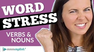 Word Stress in English  How to Pronounce ✅ [upl. by Rusell733]