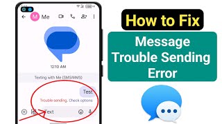 Trouble Sending Check Options Problem  Messages Trouble Sending Problem  Message Not Sent Problem [upl. by Airetahs]