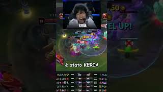 Il salvataggio di Keria leagueoflegends ita keria finale mondiale  vittoria  T1 [upl. by Shell459]