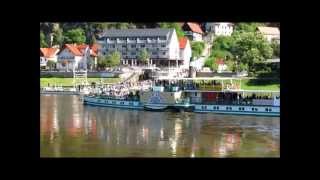 quotHistorische Raddampfer auf der Elbe in Rathenquot Ein Video von Wolfgang Schmökel [upl. by Haroldson]