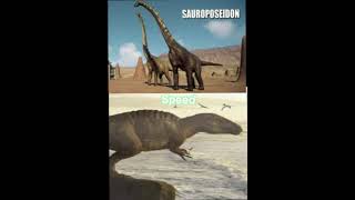 Acro vs sauroposeidon [upl. by Nelleoj]