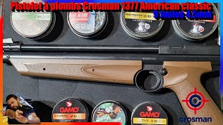 La référence des Pistolet à plombs  Crosman 1377 American Classic 45 mm Test Complet [upl. by Urion47]