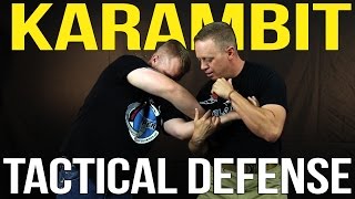 Karambit Tactical Defense How to use a knife to protect a sidearm [upl. by Elatsyrk]