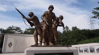 French Army War Monument 프랑스군참전기념비 Korean War [upl. by Kaylil]