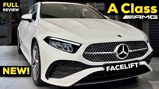 2023 MERCEDES A Class AMG NEW FACELIFT  FULL InDepth Review Exterior Interior Infotainment MBUX [upl. by An1]