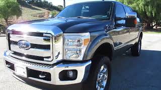 2016 FORD F250 LARIAT SUPER DUTY 4×4 DIESEL  SOLD [upl. by Nalehp]