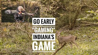 Early 2020 Archery Doe  quotGamingquot Indianas Game [upl. by Ganny]