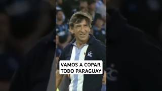 Gustavo Costas se prende al canto de la hinchada de Racing [upl. by Bartholomew282]