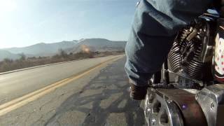 GoPro HD Chopper Riding out to Whiskey Flatts part 1 [upl. by Elpmet527]