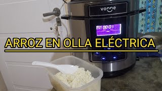 COMO HACER ARROZ EN OLLA ELÉCTRICA A PRESIÓN [upl. by Freeman]