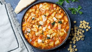 Turkey Minestrone Soup [upl. by Abekam]