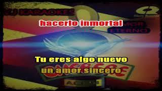 KARAOKE AMOR ETERNO CHEBERE [upl. by Anoit]