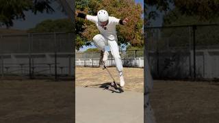 Beginner Ollie Attempt skatepark skate skateboarding [upl. by Nerita]