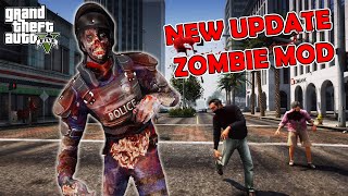 GTA 5  Zombie Invasion Mod [upl. by Llenol]