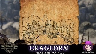 Elder Scrolls Online  Craglorn Treasure Map IV [upl. by Dielu]