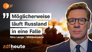 Kursk Chance auf Sieg gegen Russland Analyse mit Militärexperte Nico Lange  ZDFheute live [upl. by Marigold]