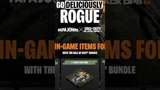 How To Get All New Papa Johns x Black Ops 6 Rewards [upl. by Barram]