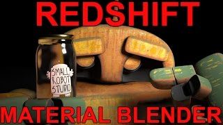 Redshift Material Blender Tutorial [upl. by Anol637]