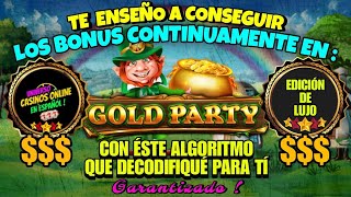 Como Ganar En Gold Party  Te Revelo su Algoritmo En Éste Tutorial Edición de Lujo [upl. by Tennos438]