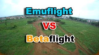 Emuflight vs Betaflight Tes Propwash [upl. by Gaudette]